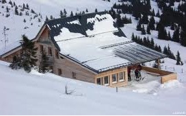 H&uuml;tte im Winter
